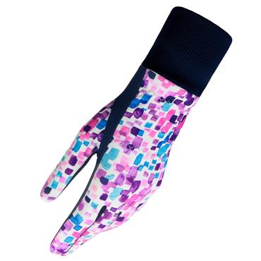 Surprizeshop Ladies Fleece Lined Polar Stretch Winter Gloves Pixel Partee