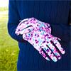 Surprizeshop Ladies Fleece Lined Polar Stretch Winter Gloves Pixel Partee