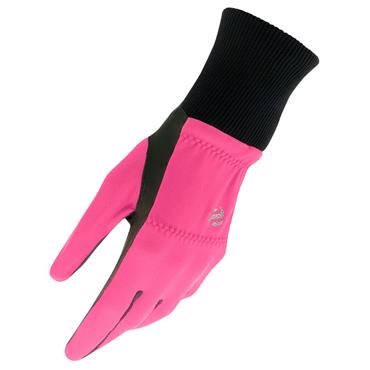 Surprizeshop Ladies Fleece Lined Polar Stretch Winter Gloves Hot Pink