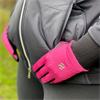 Surprizeshop Ladies Fleece Lined Polar Stretch Winter Gloves Hot Pink
