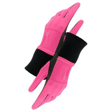 Surprizeshop Ladies Fleece Lined Polar Stretch Winter Gloves Hot Pink
