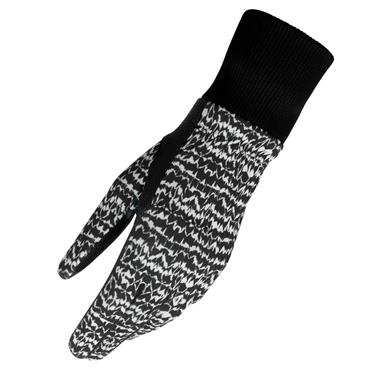 Surprizeshop Ladies Fleece Lined Polar Stretch Winter Gloves Mono Wave