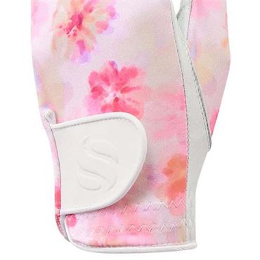 Surprizeshop Ladies Cabretta Stretch Glove Floral Fusion