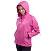 Green Lamb Ladies Hooded Waterproof Jacket Pink