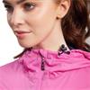 Green Lamb Ladies Hooded Waterproof Jacket Pink