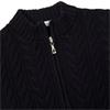 Green Lamb Ladies ½ Zip Chuncky Cable Sweater Navy