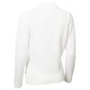 Green Lamb  Ladies ½ Zip Chuncky Cable Sweater White