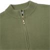 Green Lamb Ladies ½ Zip Chunky Sweater Sage