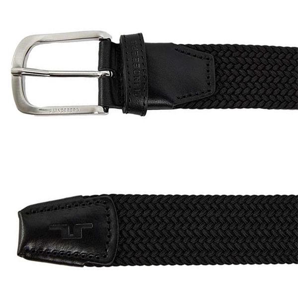 J.Lindeberg Gents Bernhard Belt Black