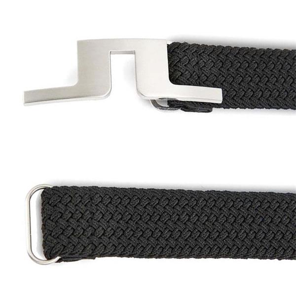 J.LINDEBERG ベルト Berry Braided Berry Braided Belt / Black – J.Lindeberg