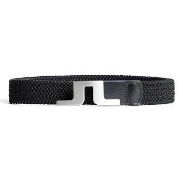 J.Lindeberg Gents Berry Braided Belt Black (9999)