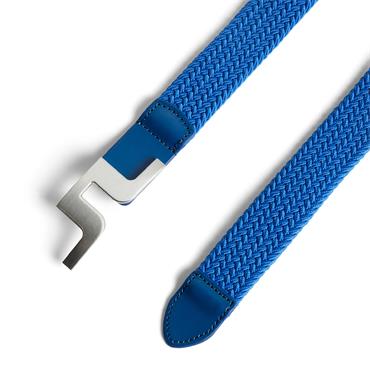 J.Lindeberg Gents Berry Braided Belt Club Blue (O516)