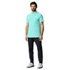 Castore Gents Essential Polo Shirt Light Aqua - White