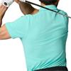 Castore Gents Essential Polo Shirt Light Aqua - White