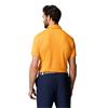 Castore Gents Pinnacle Engineered Knit Polo Shirt Mango - White