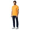 Castore Gents Pinnacle Engineered Knit Polo Shirt Mango - White