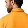 Castore Gents Pinnacle Engineered Knit Polo Shirt Mango - White
