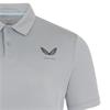 Castore Gents Pinnacle Engineered Knit Polo Shirt Mid Grey - Gunmetal