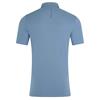 Castore Gents Pinnacle Engineered Knit Polo Shirt Sky Blue - Midnight Navy