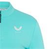 Castore Gents Classic ¼ Zip Top Light Aqua - White