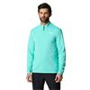 Castore Gents Classic ¼ Zip Top Light Aqua - White