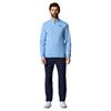 Castore Gents Classic ¼ Zip Top Sky Blue - Midnight Navy
