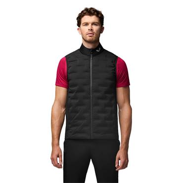 Castore Gents Lightweight Hybrid Pinnacle Gilet Black - Mid Grey