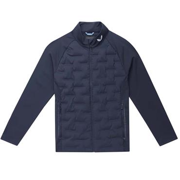 Castore Gents Pinnacle Hybrid Jacket Midnight Navy - White
