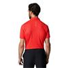 Castore Gents Club Golf Ball Printed Polo Shirt Poppy Red - White