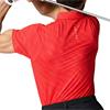 Castore Gents Club Golf Ball Printed Polo Shirt Poppy Red - White
