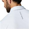 Castore Gents Club Golf Ball Printed Polo Shirt White - Midnight Navy