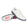 G/Fore Gents Gallivanter Pebble Leather Golf Shoes Snow - Twilight