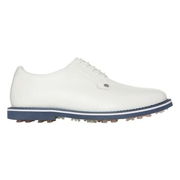 G/Fore Gents Gallivanter Pebble Leather Golf Shoes Snow - Twilight