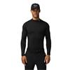 Castore Gents Club Long Sleeve Thermal Mock Neck White - Midnight Navy