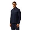 Castore Gents Pinnacle LVS Hybrid ½ Zip Midlayer Midnight Navy - White