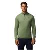 Castore Gents Club Classic ¼ Zip AOP Debossed Top Thyme