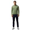 Castore Gents Club Classic ¼ Zip AOP Debossed Top Thyme