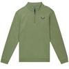 Castore Gents Club Classic ¼ Zip AOP Debossed Top Thyme