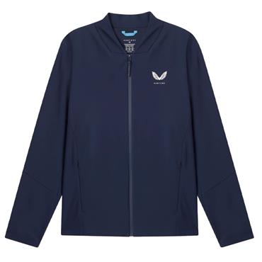 Castore Gents Pinnacle LVS Winterised Jacket Midnight Navy - White