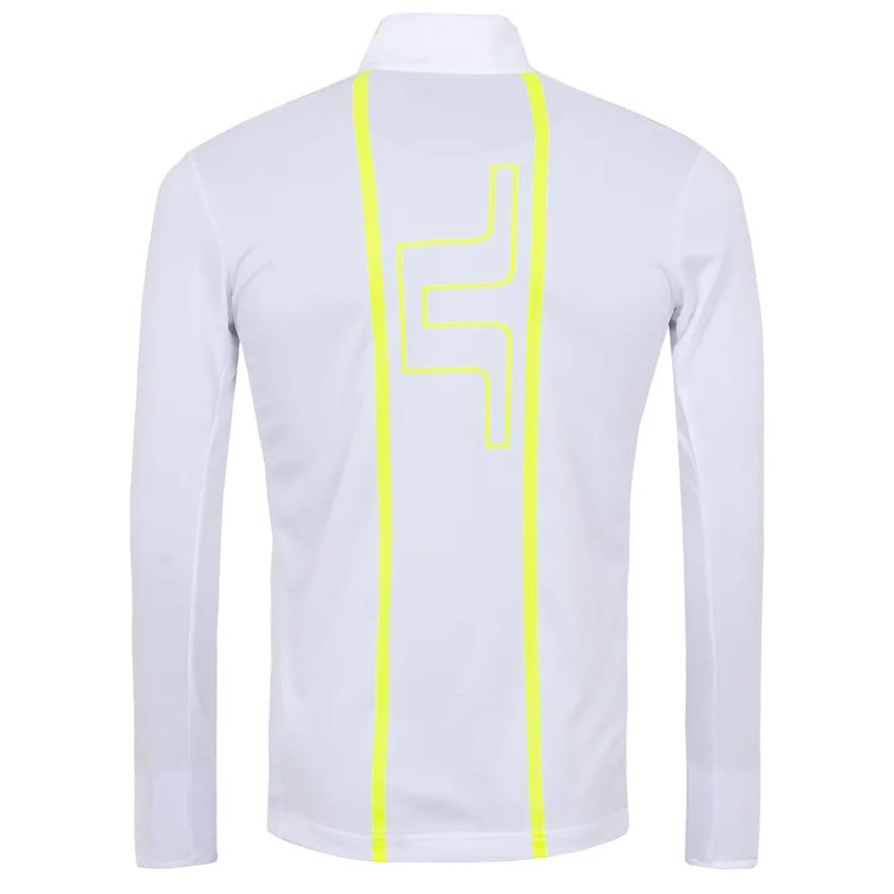 J.Lindeberg Gents Johan Zipped Mid Layer White