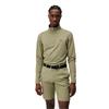 J.Lindeberg Gents Luke ¼ Zip Mid Layer Oil Green (M311)