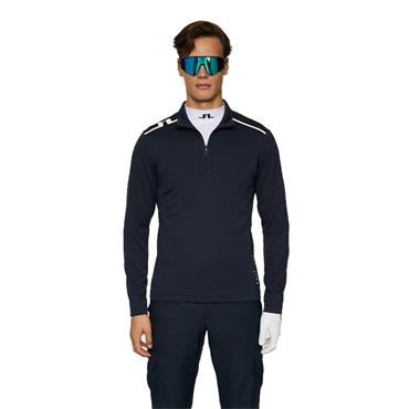 J.Lindeberg Gents Leon ¼ Zip Mid Layer Navy (6855)