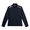 J.Lindeberg Gents Leon ¼ Zip Mid Layer Navy (6855)