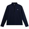 J.Lindeberg Gents Clide ¼ Zip Mid Layer Navy (6855)