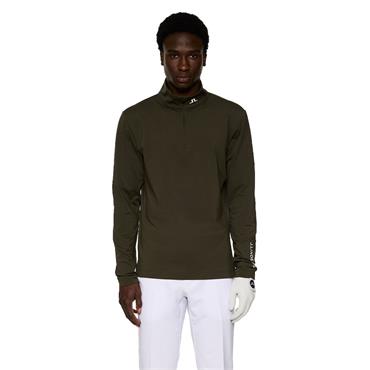 J.Lindeberg Gents Tour Tech Mid Layer Forest Green (M354)