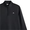 J.Lindeberg Gents Clide ¼ Zip Mid Layer Black (9999)