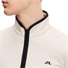 J.Lindeberg Gents Clide ¼ Zip Mid Layer Moonbeam (U029)