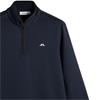 J.Lindeberg Gents Clide ¼ Zip Mid Layer Navy (6855)