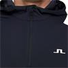 J.Lindeberg Gents Lukas ¼ Zip Hood Navy (6855)