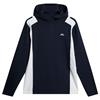 J.Lindeberg Gents Lukas ¼ Zip Hood Navy (6855)